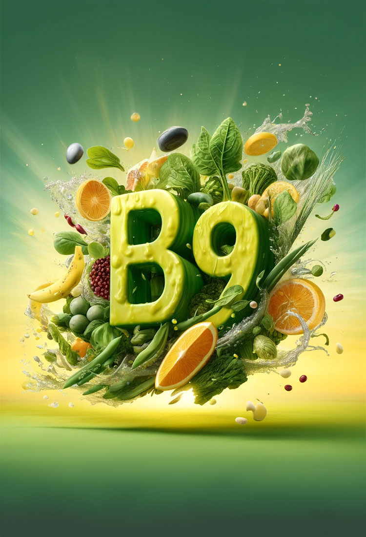 Vitamin B9 • Well Biome Kombuha